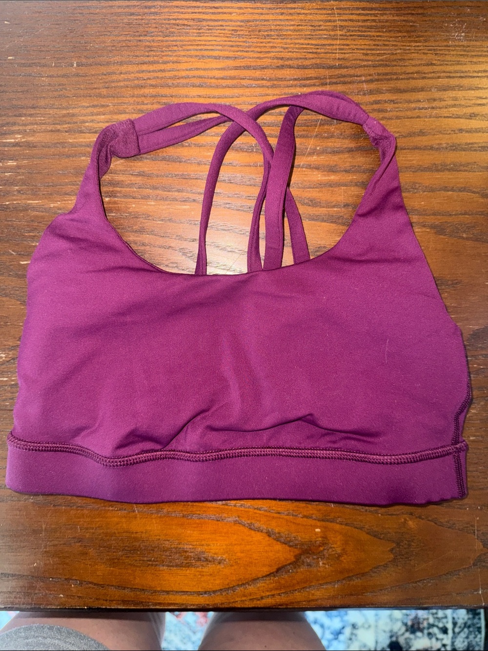 lululemon athletica Strappy Sports Bra - Plum